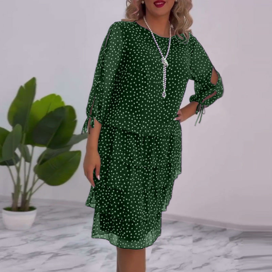 KASIA | Elegancka Sukienka Jesienna