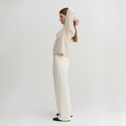 ZOFIA | Minimalistyczny Sweter z Golfem