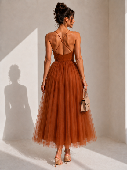 ZOFIA MAXI | Sukienka midi