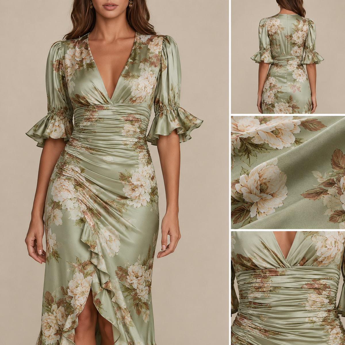 ANASTELLE | Sukienka maxi