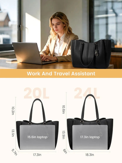 OLGA | Torba na laptopa — trzy komory